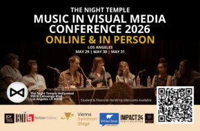 2nd ANNUAL NIGHT TEMPLE MUSIC IN VISUAL MEDIA CONFERENCE / LA’S LARGEST CONFERENCE DEDICATED TO MUSIC ON SCREEN