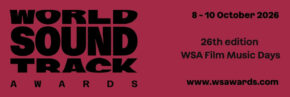 26TH EDITION OF THE WORLD SOUNDTRACK AWARDS